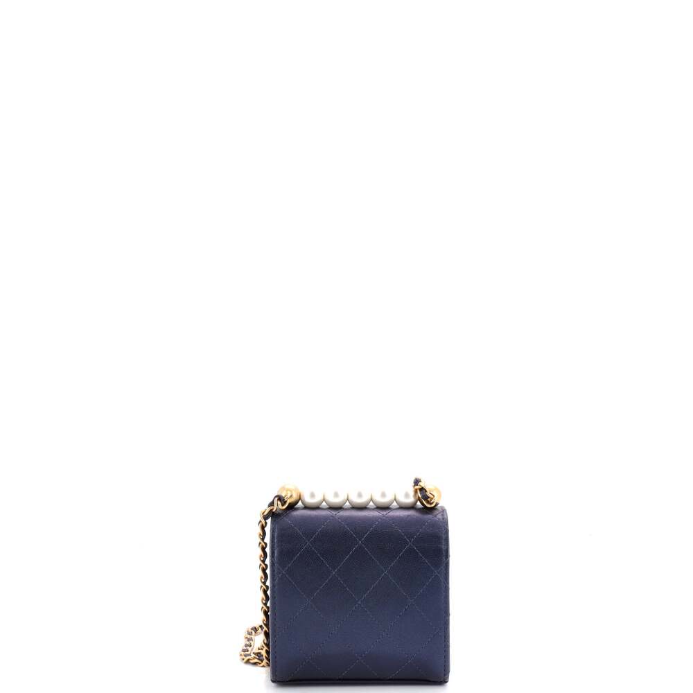Chanel Chic Pearls Flap Clutch With #223604C30B - Picture 3 of 6